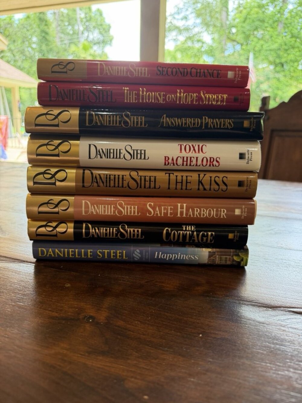 Lot Of 8 Danielle Steel Romance Popular Series Hardcover